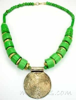 Indian ethnic necklace - click here for large view